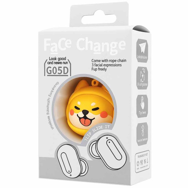ایرپاد عروسکی Face Change G05D با طراحی خلاقانه، جمع‌وجور و ظاهر فانتزی، یک هدیه‌ی فوق‌العاده برای کودکان، نوجوانان و حتی بزرگسالان عاشق کاراکترهای کارتونی است.